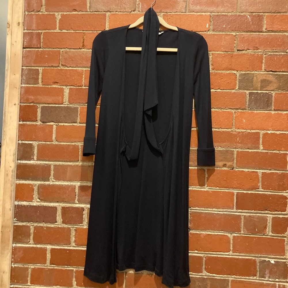 Black DVF dress